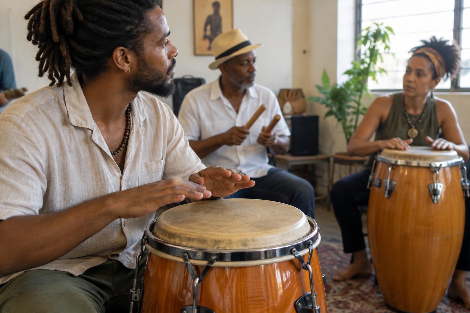 How to Join a Percussion Groove After a Rest