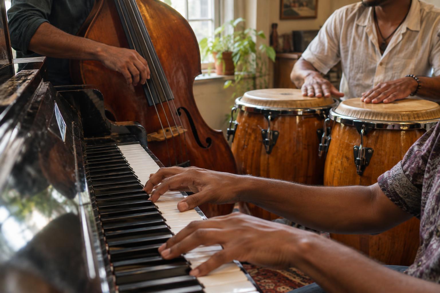 Harmonic Rhythm: Hearing Chord Changes Alongside a Repeating Groove