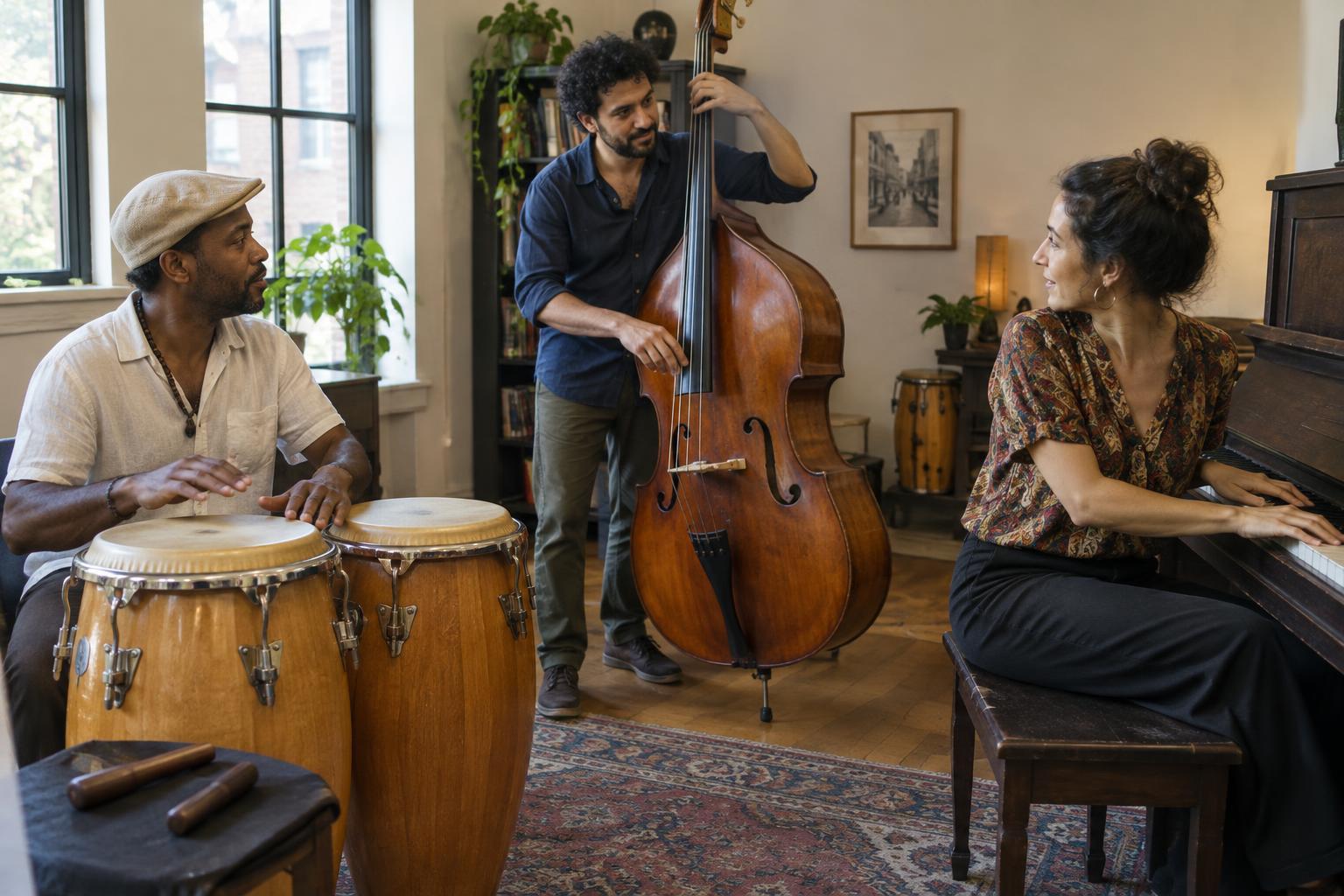 From Full Band to Small Ensemble: Keep the Groove, Not Every Note