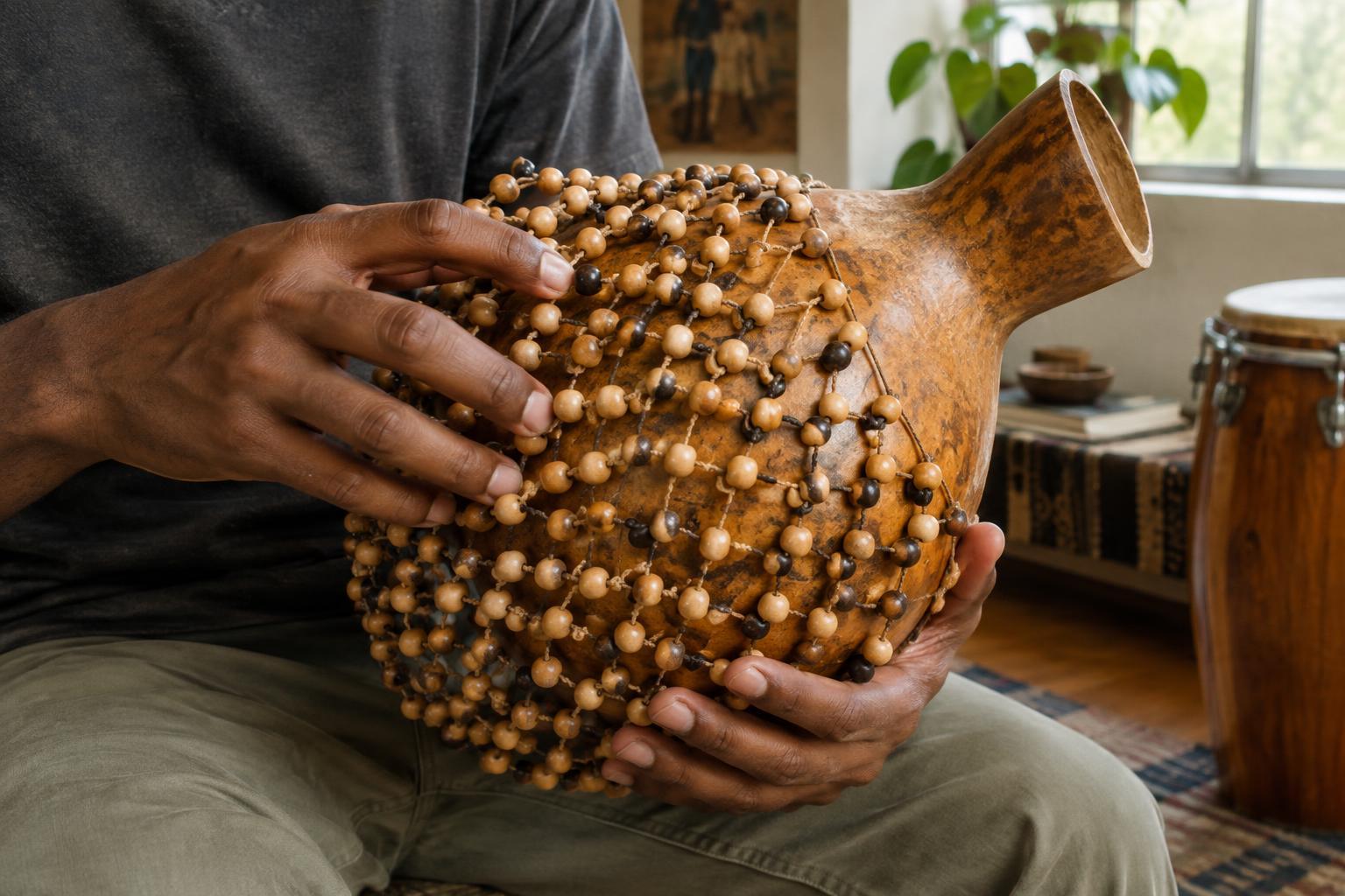 Chekeré Basics: Finding Sounds in the Gourd and Bead Net