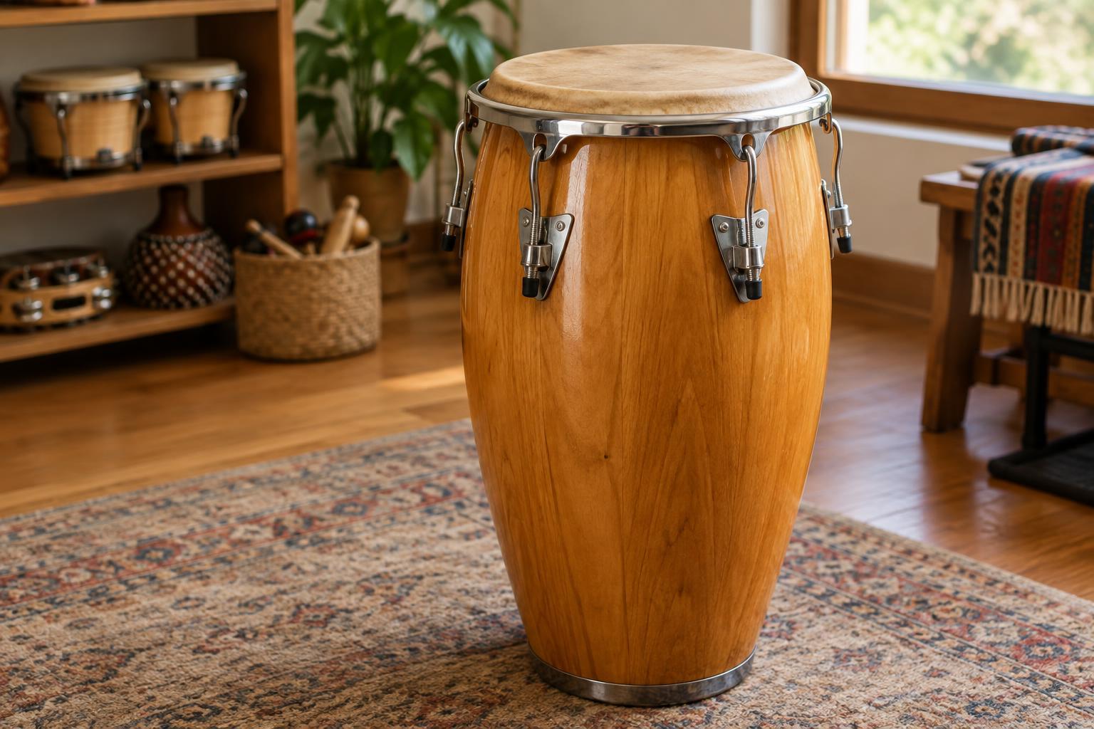Anatomy of a Conga Drum: Head, Shell, Rim and Hardware